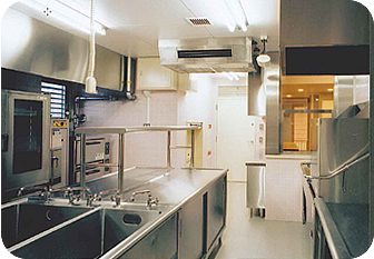 １階厨房 
